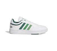 adidas Hoops 3.0 Low Classic Vintage Shoes, Sneakers Uomo, Cloud White Collegiate Green Green, 44 EU