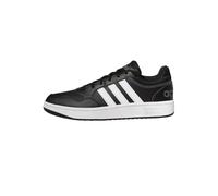 adidas Hoops 3.0 Low Classic Vintage Shoes, Sneakers Uomo, Core Black Cloud White Grey Six, 44 2/3 EU