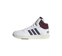 adidas Hoops 3.0 Mid Classic Vintage Shoes, Sneakers Uomo, Cloud White Shadow Navy Shadow Red, 44 EU