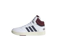 adidas Hoops 3.0 Mid Classic Vintage Shoes, Sneakers Uomo, Cloud White Shadow Navy Shadow Red, 44 EU