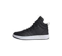 adidas Hoops 3.0 Mid Lifestyle Basketball Classic Fur Lining Winterized Shoes, Scarpe Uomo, Core Black/Core Black/Cloud White, 44 2/3 EU