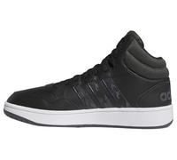 adidas Hoops 3.0 Mid Lifestyle Basketball Classic Vintage Shoes, Sneaker Uomo, Core Black Grey Six Ftwr White, 39 1/3 EU