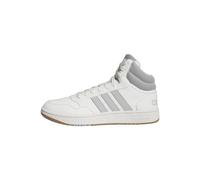 adidas Hoops 3.0 Mid Lifestyle Basketball Classic Vintage Shoes, Sneaker Uomo, Core White Grey Two Gum4, 42 EU