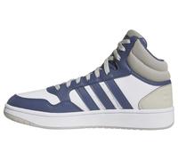 adidas Hoops 3.0 Mid Lifestyle Basketball Classic Vintage Shoes, Sneaker Uomo, Ftwr White Preloved Blue Putty Grey, 44 2/3 EU