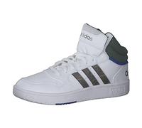 adidas Hoops 3.0 Mid, Sneakers Uomo, Ftwr White Green Oxide Team Royal Blue, 43 1/3 EU