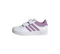 adidas Hoops 4.0 Shoes, Scarpe Unisex-Bambini e Ragazzi, Ftwr White/preloved Purple/Grey Two, 32 EU