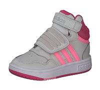 adidas Hoops Mid 3.0 AC I, Scarpe da Ginnastica, Grey One Team Real Magenta Beam Pink, 25 EU