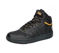 adidas Hoops Mid 3.0 Shoes Kids, Scarpe Unisex-Adulto, Core Black/Core Black/preloved Yellow, 38 2/3 EU