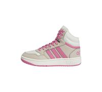 adidas Hoops Mid 3.0 Shoes Kids, Scarpe, Wonder Beige/Pink Fusion/off White, 36 2/3 EU