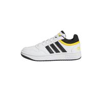 adidas Hoops Shoes, Scarpe Unisex-Adulto, Cloud White/Core Black/Bold Gold, 38 2/3 EU