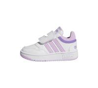 adidas Hoops Shoes, Scarpe Unisex-Bambini, Cloud White/Bliss Lilac, 22 EU