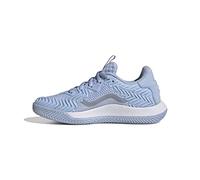 Adidas HQ8448 SoleMatch Control W Clay Donna, Blue Dawn/Matte Silver/Ftwr White EU 37 1/3