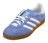 ADIDAS HQ8717 Gazelle Indoor W Female Adult, Blue Fusion/Ftwr White/Gold Met. EU 38 2/3