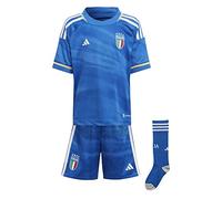 ADIDAS HS9879 FIGC H Mini Tuta da Ginnastica Bambino Top:Blue Bottom:Blue Taglia 2-3A