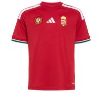 Adidas Hungary 26/27 Home Junior Short Sleeve T-shirt Rosso 11-12 Years Bambino,Bambina