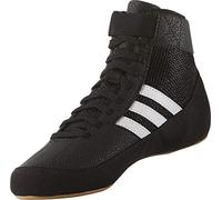 adidas HVC K - Scarpe da Boxe Unisex Bambini, Nero (Schwarz Schwarz), 36 EU