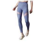 Adidas Hyperglam High-Rise leggings sportivi da donna blu XXS