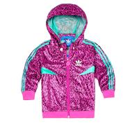 Adidas I Cheetah TT Leo Windbreaker Bambina Baby Leopardo Giacca Bambini Rosa