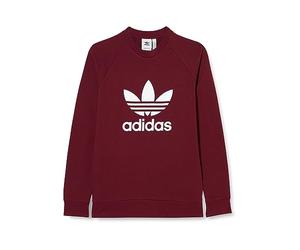 ADIDAS IA4856 TREFOIL CREW Maglia lunga shadow red M