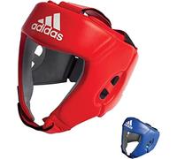 adidas Iba Boxing Head Guard, Protezione per la Testa Unisex Adulto, Colore: Rosso, M