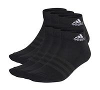 Calzini corti unisex adidas Cushioned Sportswear Ankle Socks 6 Pairs IC1291 Nero 34-36
