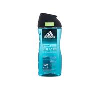 Adidas Ice Dive Shower Gel 3-In-1 250Ml Per Uomo (Shower Gel) New Cleaner Formula