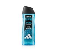 Adidas Ice Dive Shower Gel 3-In-1 gel doccia rinfrescante 400 ml per uomo