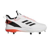 adidas Icon 7 Boost Baseball Men's Cleats, White/Black/Solar Red, 7