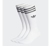 Adidas Solid Crew 3 Pack unisex Calze - Bianco - Foot Locker White 43-45