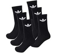 ADIDAS IJ5618 TRE CRW SCK 6PP Calzini Unisex Adulto black Taglia L