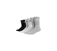 ADIDAS ORIGINALS Calzino 'Trefoil Cushion Crew ' grigio / nero / bianco, Taglia 37-38