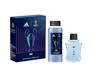 adidas Il cofanetto UEFA Goal include un Eau de Toilette e un Gel Doccia