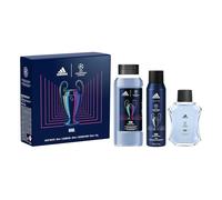 adidas Il cofanetto UEFA Goal include un Eau de Toilette, un Gel Doccia e un Deodorante Spray
