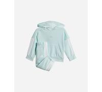 Adidas Infant 3stripes Jr - Tuta - Verde 12-18MESI