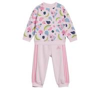 adidas Infants Essentials Allover Printed Jogger Set, JOGGER PER GIOVANI/BAMBINI Bambino, clear pink/bliss pink,