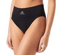 adidas Intimo da Donna - Slip a Gamba Alta (Taglia XS - XXL) - Intimo Comodo da Donna, 000 Nero, XS