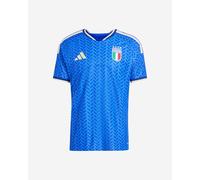 Adidas Italia Figc Home Autentica M - Maglia Calcio Ufficiale - Uomo - Blu S