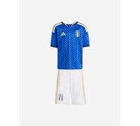 Adidas Italia Figc Home Jr - Abbigliamento Calcio Ufficiale - Blu 5-6ANNI