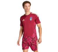 Adidas Italy 26 Home Goalkeeper Jersey Uomo - Maglie/Repliche Rosso - Taglia M - Poly Mesh Red M