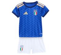 Adidas Italy 26/27 Baby Home Junior Set Blu 12-18 Months Bambino,Bambina