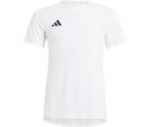 adidas J TEAM TEE Magliette M(147-152cm) Bianco