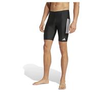 adidas Homme 3 Stripes Swim Jammers 8 inch, Black/White, S