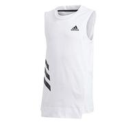 adidas Jg A Xfg, Top Senza Maniche Bambina, Blanco/Negro, S