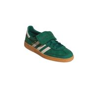 Adidas JR4880 - Sneaker da Uomo 47 1/3 EU, Collegiate Green Core Green Crew White Retro Scarpe da Pallamano in Pelle Scamosciata, con Linguetta, in Gomma, Stile Classico