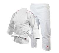 adidas Judo Gi White 165 Kids Uniform Blu 250g GB Stripes Suit 110 120 130 140 150 160, 160 cm