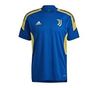 adidas Juve EU TR JSY Maglietta, Blu (azufue), XL Uomo