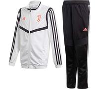adidas Juve PES Suit E Tuta, Unisex Bambini, Bianco/Nero, 176