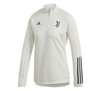 adidas Juve TR Top W Felpa da Donna, Donna, Felpa, GC9082, Bianco/Blu (griorb/Tinley), XL