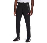 Pantaloni da viaggio Juventus Tiro 25 Competition Vis Tech Black / Bliss Pink S