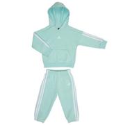 adidas - Kid's 3-Stripes Fleece Hoody Jogger - Felpa 104 verde